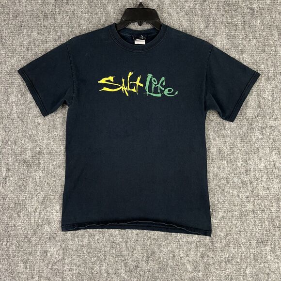 SALT LIFE SHIRT MENS MEDIUM GOT NITROX SCUBA DIVING FISHING TEE - Picture 2 of 9